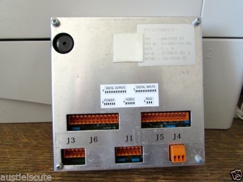 ROTO TECH. ASM EUROPE ELEMENT CONTROL PANEL 2517655-01 REV A ECP Temperature
