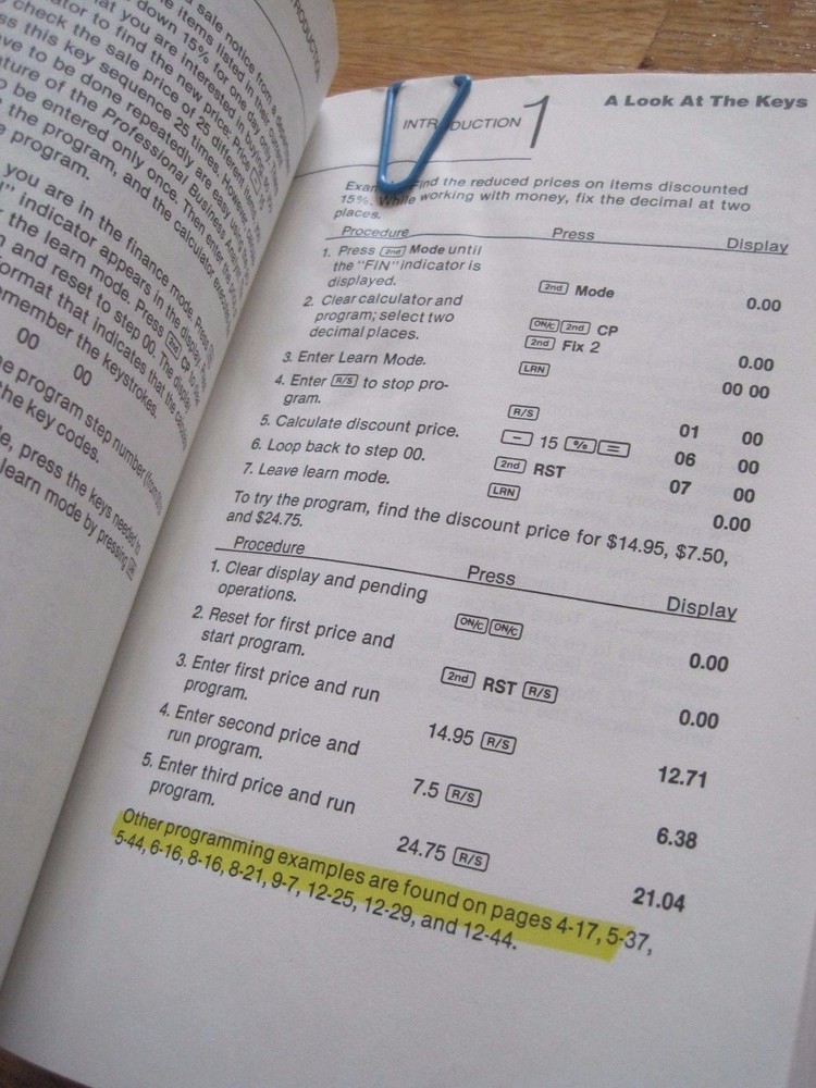 Texas Instruments Professional Business Analyst Guide/ Manual
