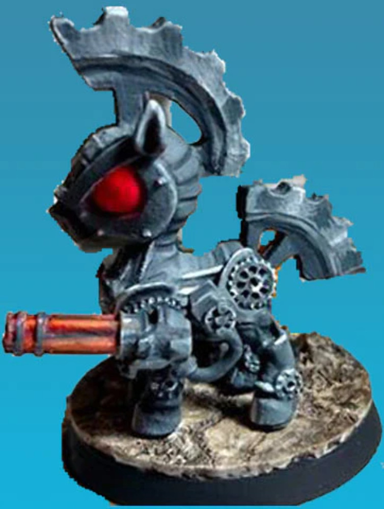 Chibi Terminator Pony