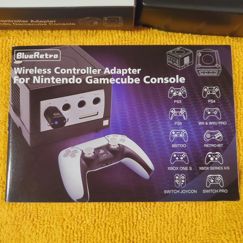 BlueRetro Wireles Controller Bluetooth Adapter for Game Cube & GC Compatable Wii