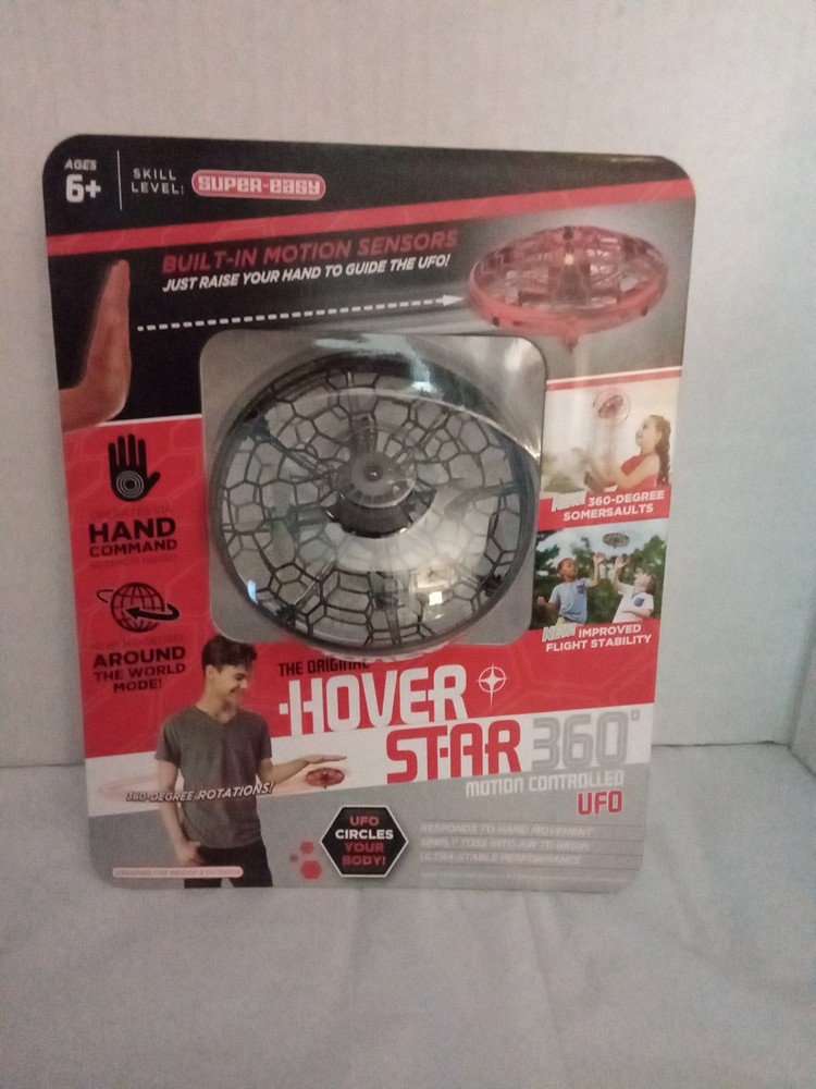 Hover Star 360 Motion Controlled UFO, Black