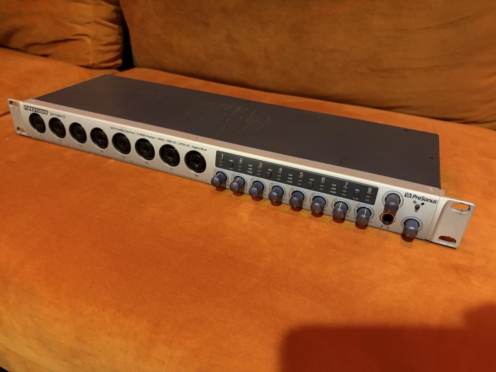 PreSonus FIRESTUDIO Project Digital 10X10 FireWire Recording Interface Mixer