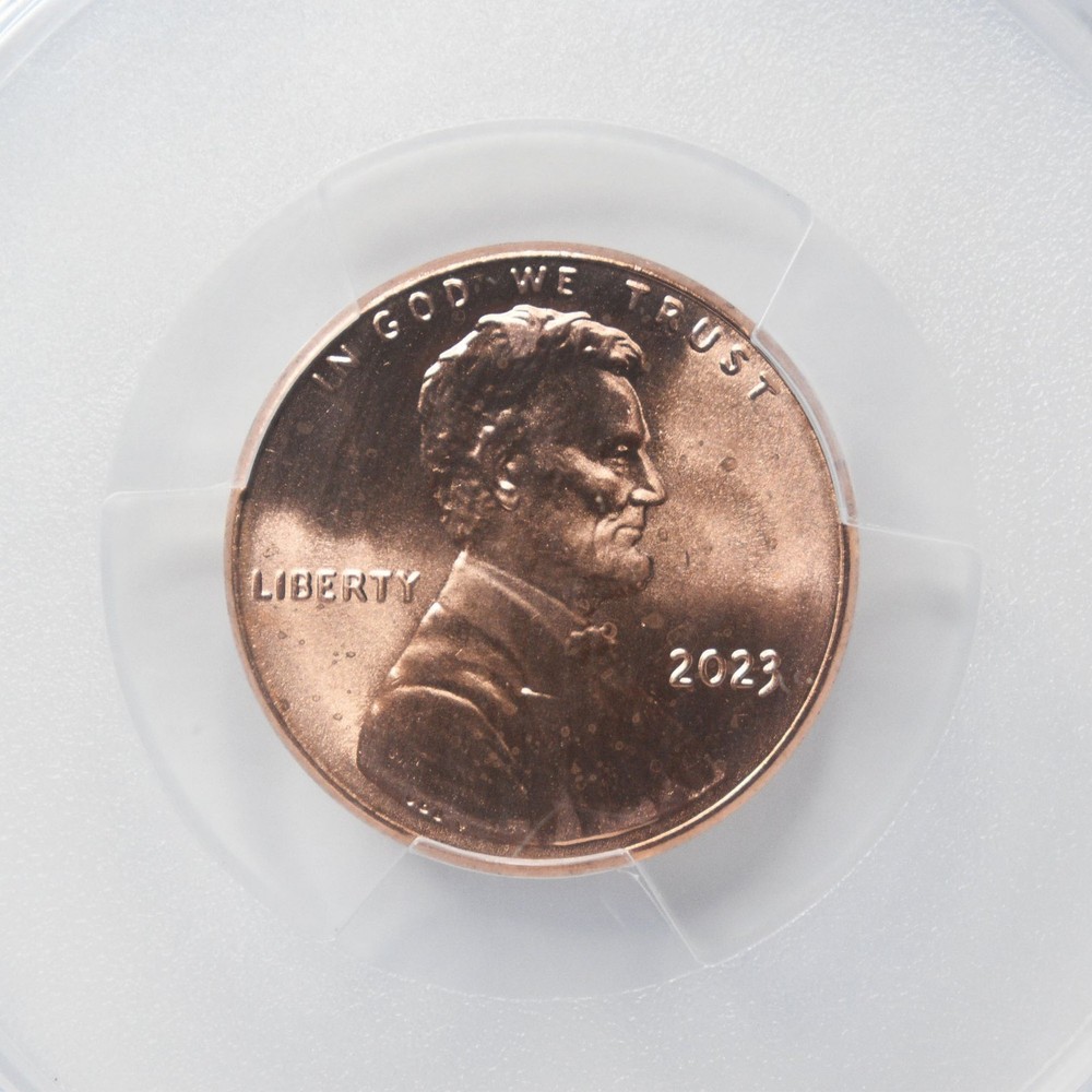 2023 P Lincoln Shield Cent Extra "V" PCGS MS65RD #57203195