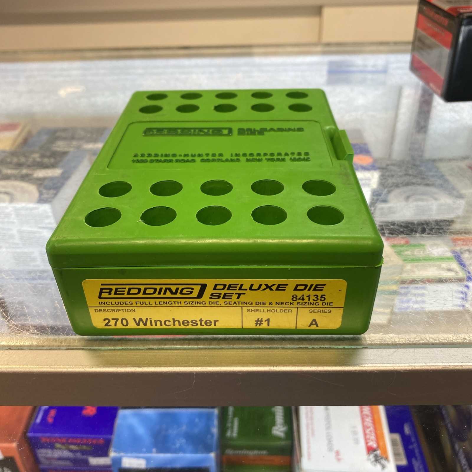 REDDING DELUXE 3-DIE SET .270 WIN-84135-NEW