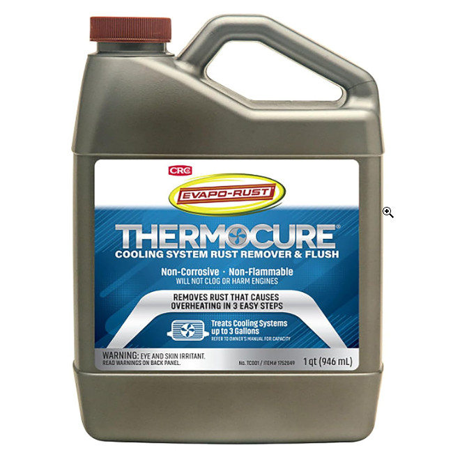Thermocure Coolant System Rust Remover Remove Rust Scale Car Cooling System 32oz