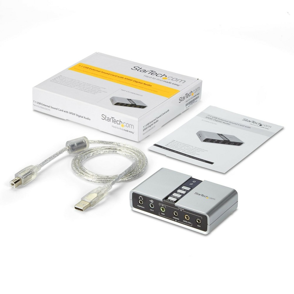 StarTech com USB 1.0/1.1 (ICUSBAUDIO7D) Sound Card
