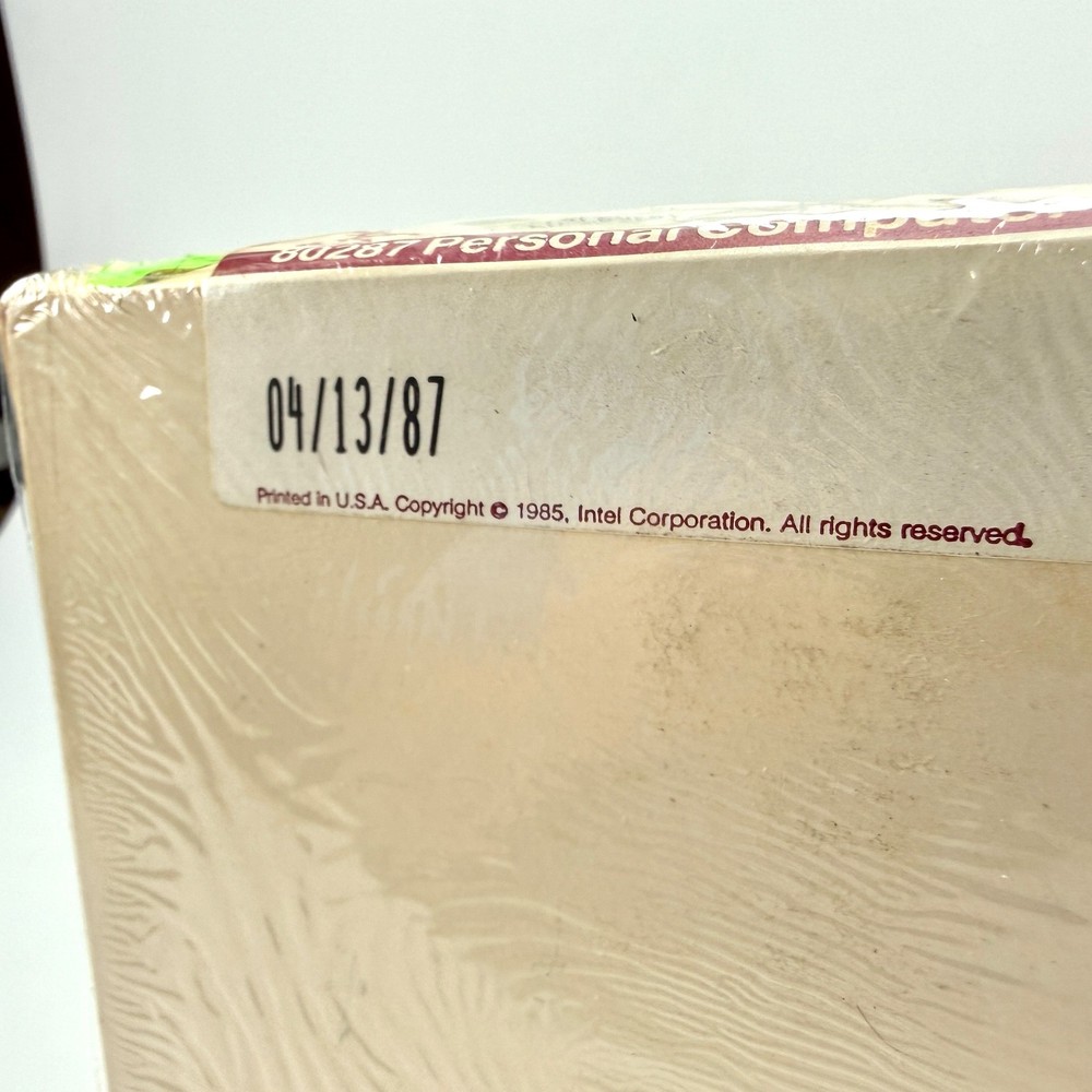 Intel Math Coprocessor Personal Computer Enhancement PCNC80287 For IBM PC