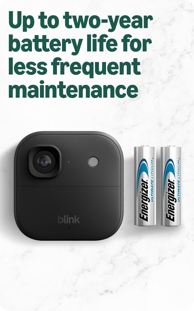 Outdoor 2K+ (Newest Model) — Wireless Smart Security Camera, 2K Video Resolution