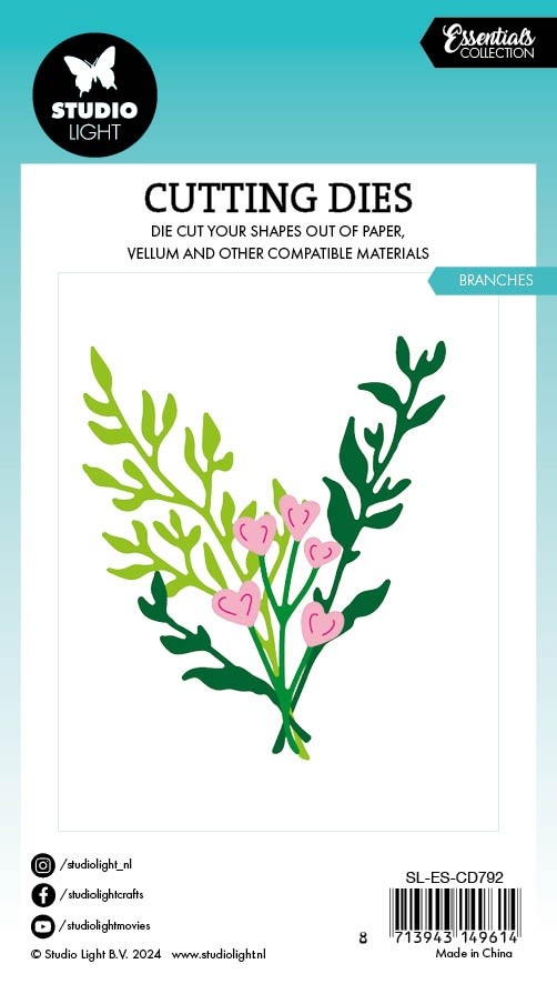 Studio Light Essentials Cutting Die-Nr. 792, Branches