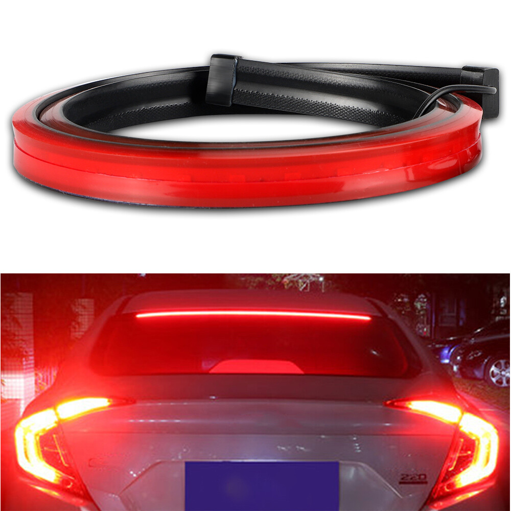 40" LED Universal Car High Mount Third Brake Stop Tail Light Strip Windshield US