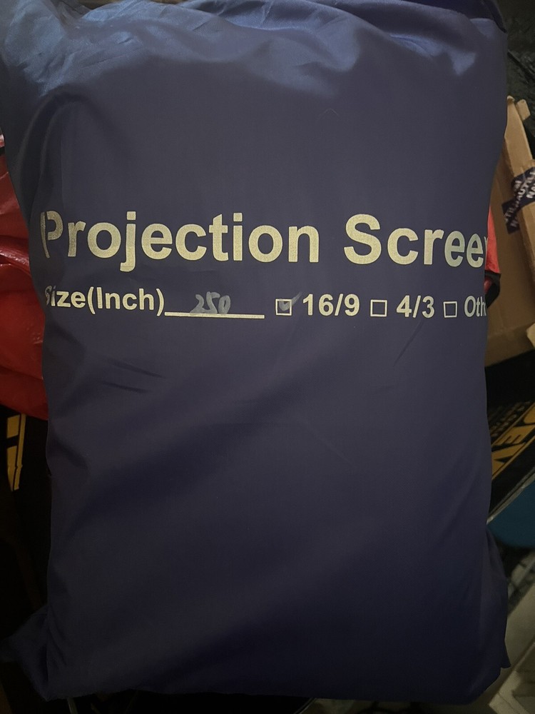 250 projection screen