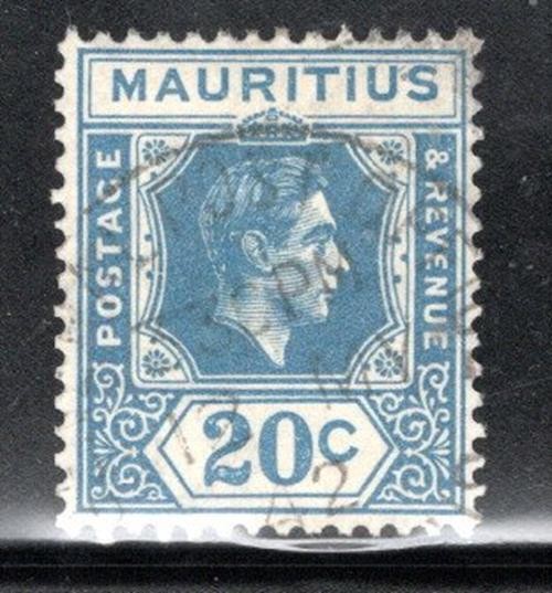 BRITISH MAURITIUS STAMPS USED 134BC