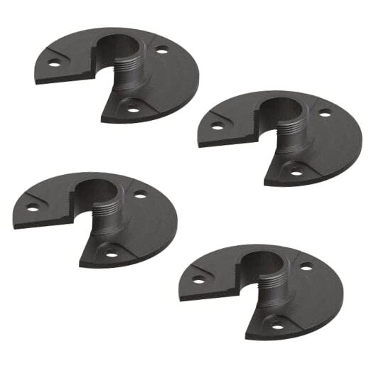 4pcs Metal Mounting Bracket Landscape Lighting, 3/4 -14NPSM (0.77” Thread