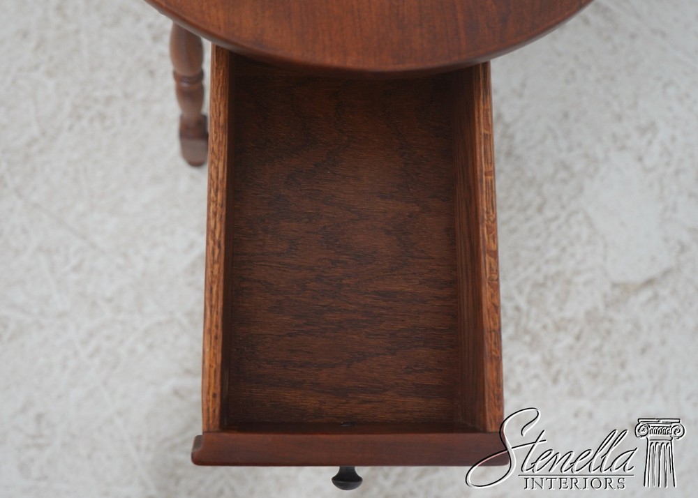 L72211: BOB TIMBERLAKE Cherry Oval Tavern Side Table