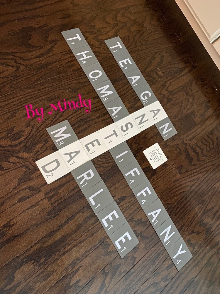 4X4 Scrabble Wall Tiles - Beautiful