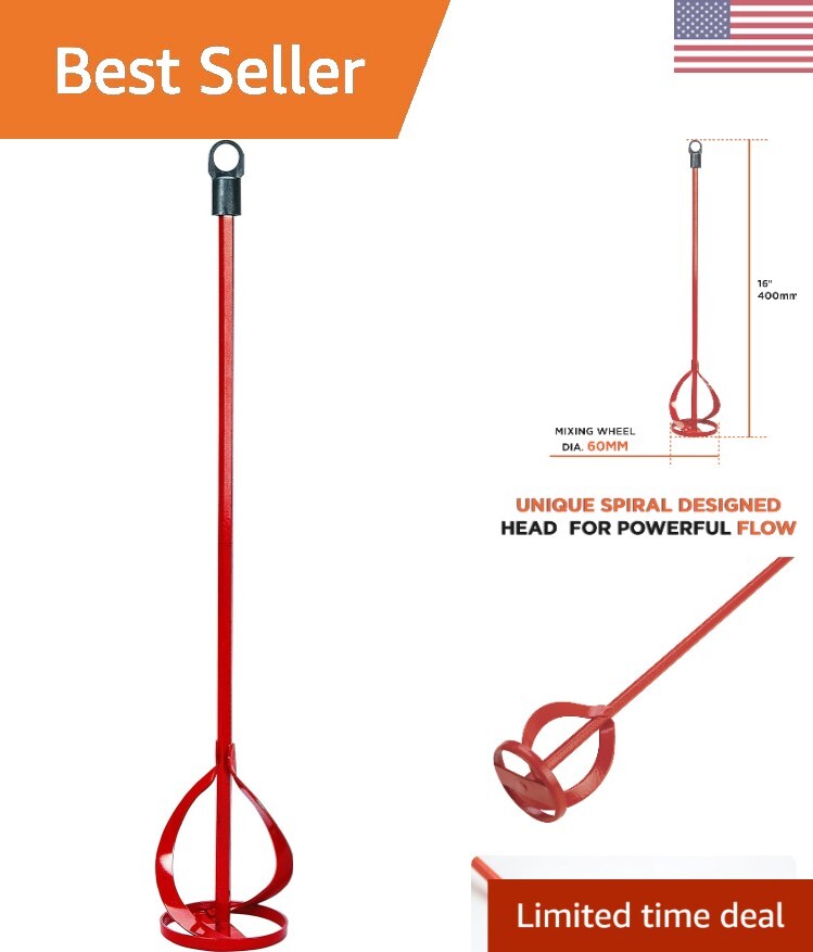 60mm Paint Mixer, Red