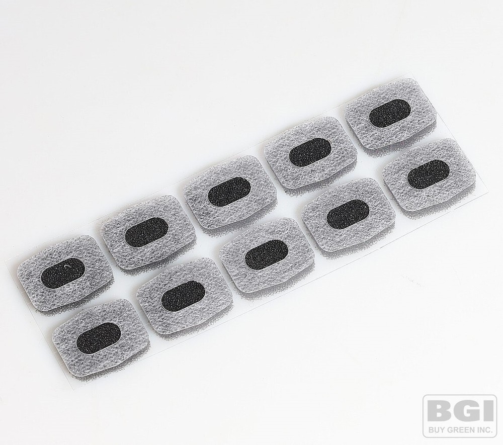 10X Microphone Sticky Sponge Windscreen For HME Drive Thru Intercom Headsets