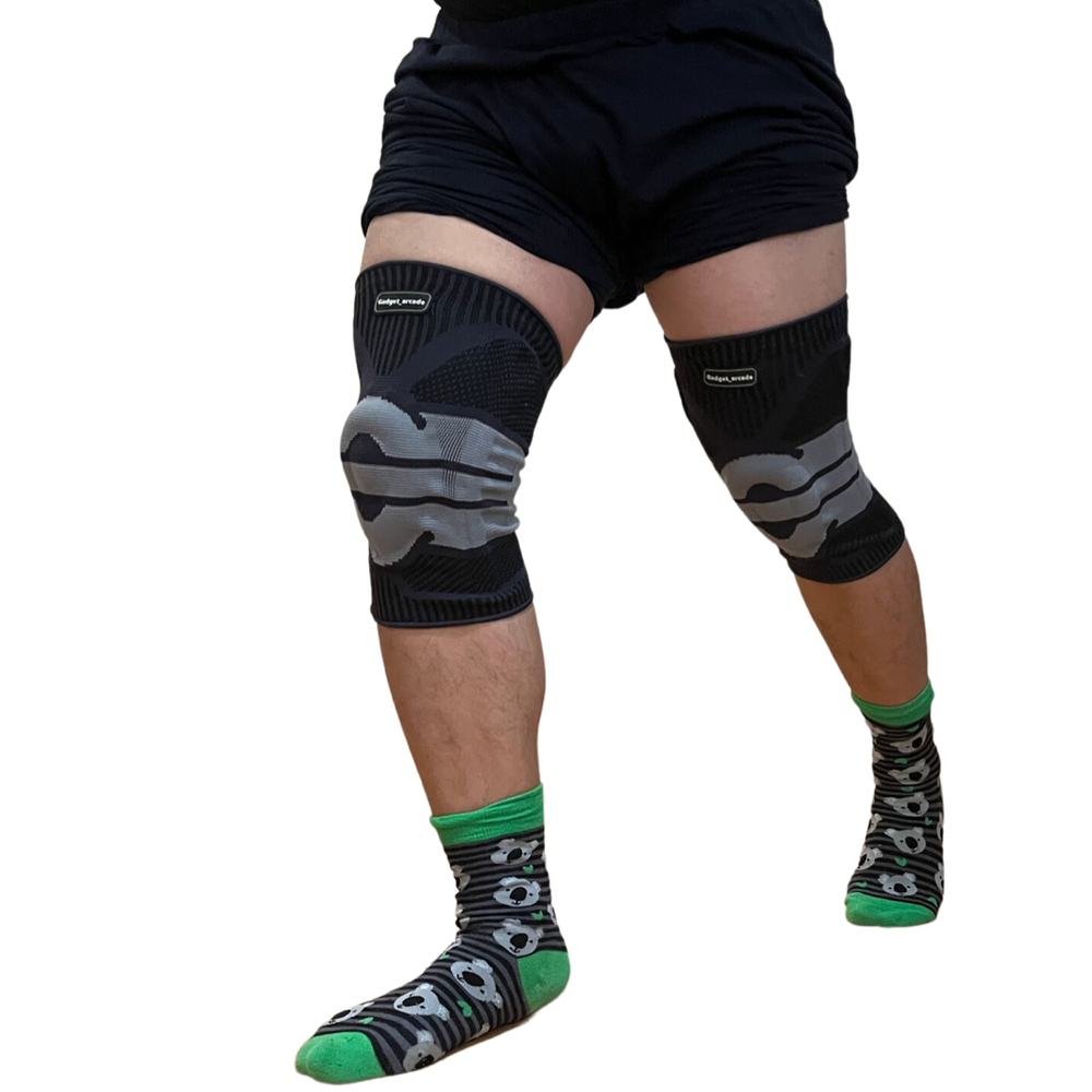 Gadget Arcade-Performance Knee Support Brace Protector Warm Breathable Silicon