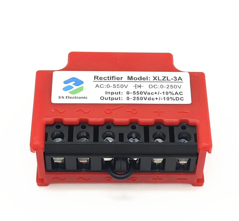 Rectifier model XLZL-3A half-wave brake rectifier module AC0-550V DC0-250V