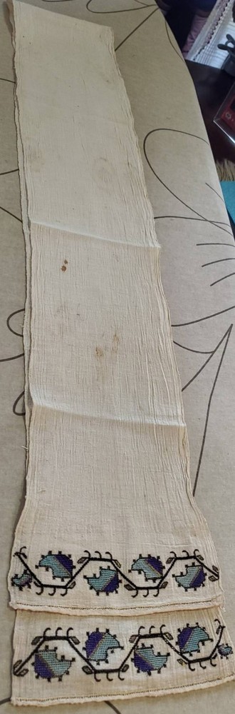 Tradition Kanaviçe Hesap İşi Turkish needlework towel