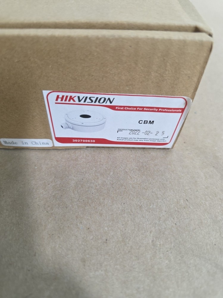 HikVision Conduit Base Bracket For Camera CCTV Medium CBM 302700630 New