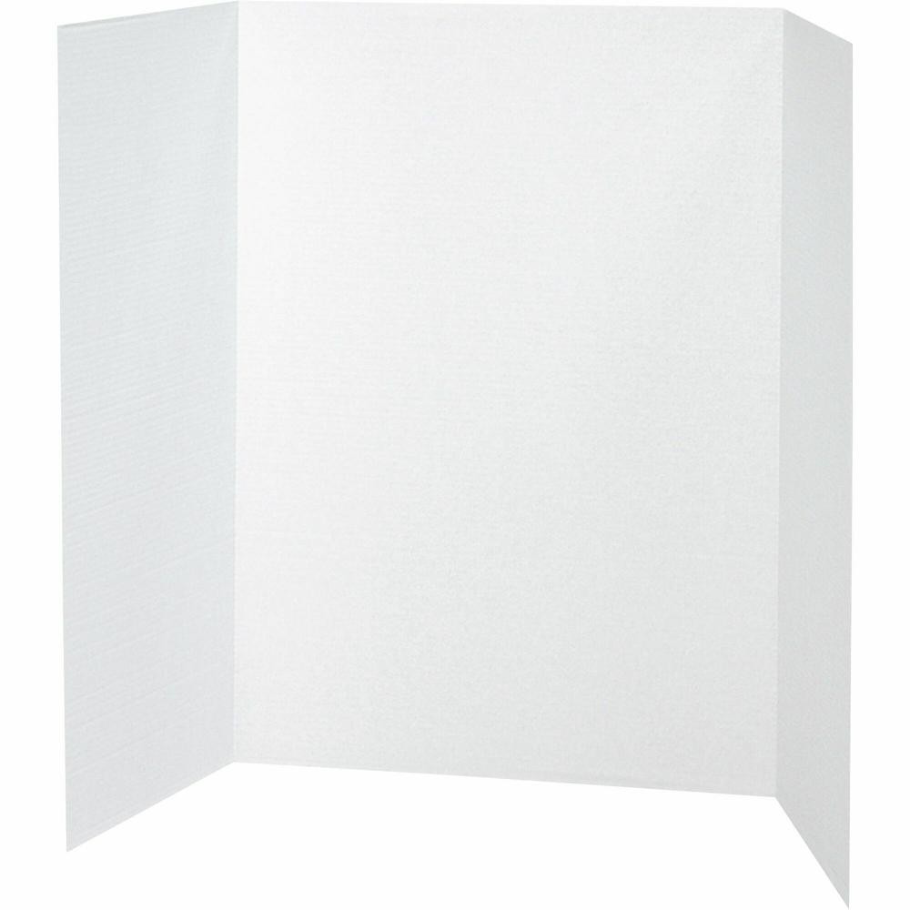 Pacon Presentation Boards - 36" Height x 48" Width - White Surface - 24 /...