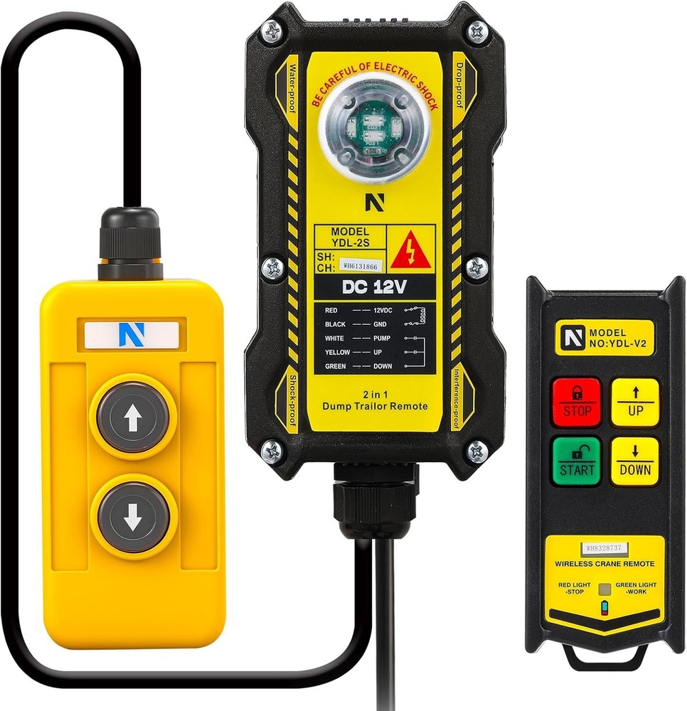 Innovative 2-in-1 Crane Remote - Reliable Control for Heavy Lifting Needs