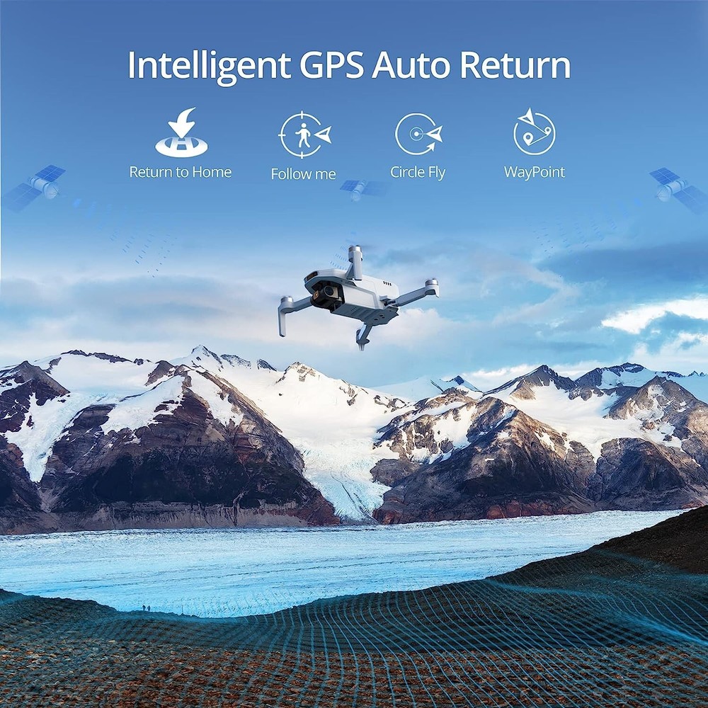 Potensic ATOM SE Drone with 4K Camera Lightweight Foldable FPV GPS Quadcopter