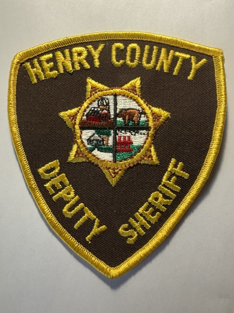 Henry County Illinois Sheriff Patch