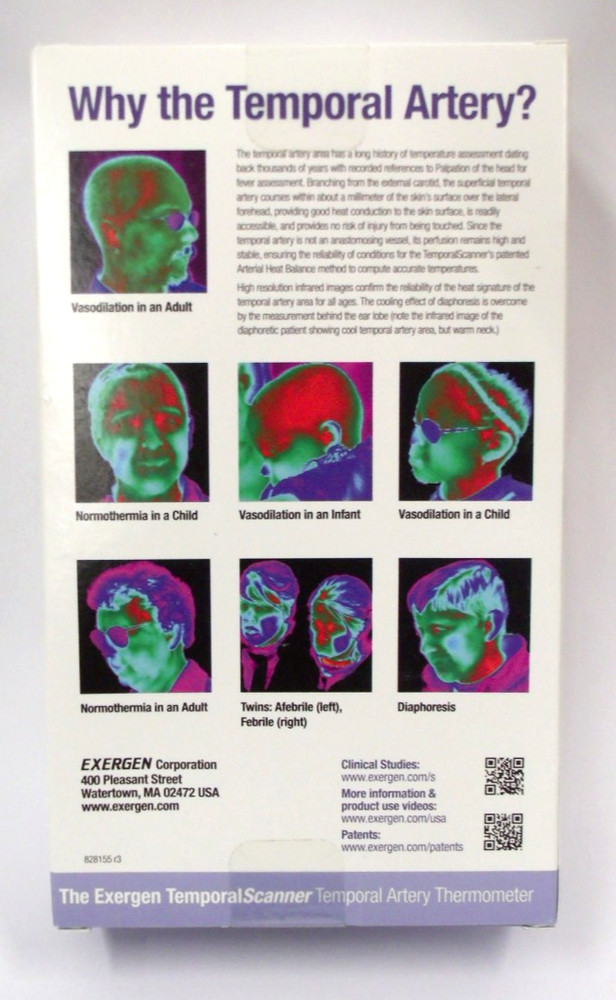 Exergen Temporal Scanner Thermometer TAT-2000