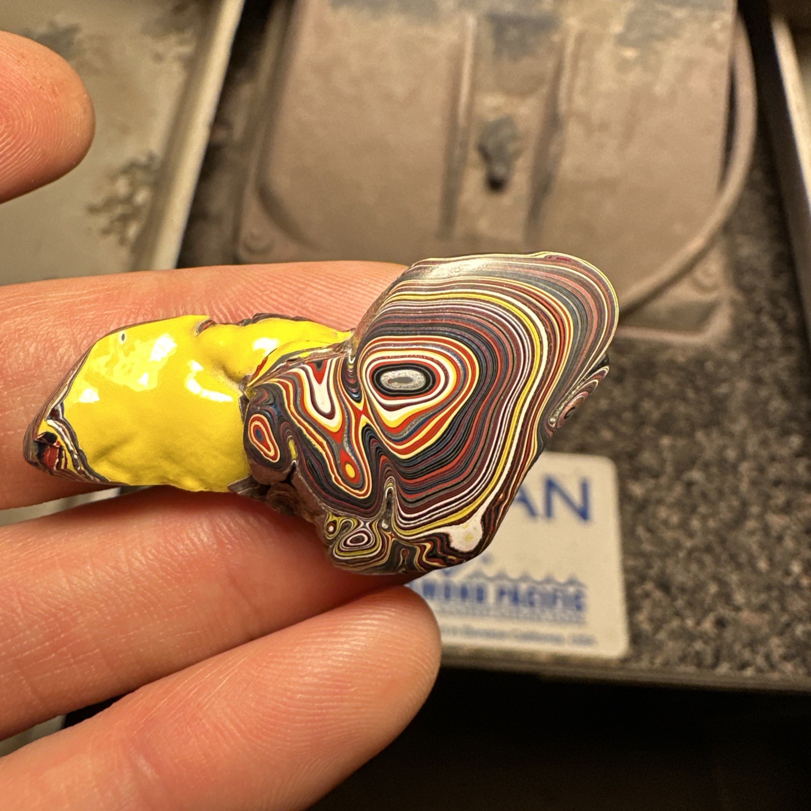 Corvette Fordite specimen from Bowlinggreen Kentucky early 2000s