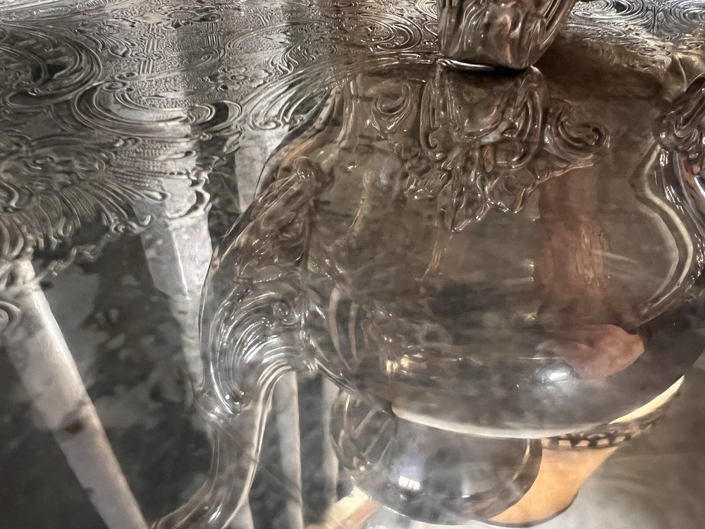 Reed Barton Regency Silver Plate Tea Service Set