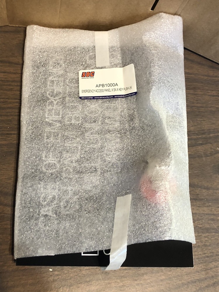 **NEW** SDC APB1000A EMERGENCY ACCESS PANEL