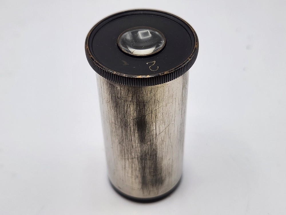 Vintage E Leitz Wetzlar Leica 2 Microscope Eyepiece