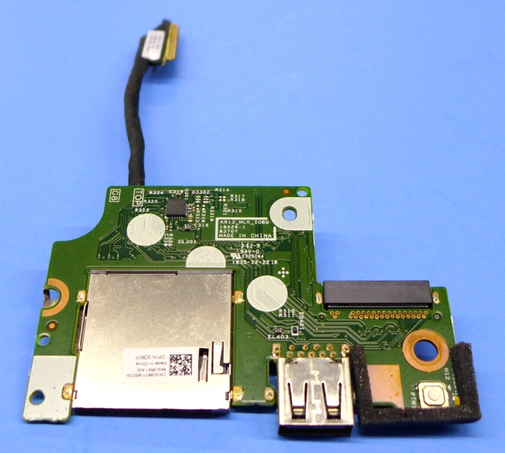 Genuine Dell Latitude 7380 USB Board w/ Cable C86YY