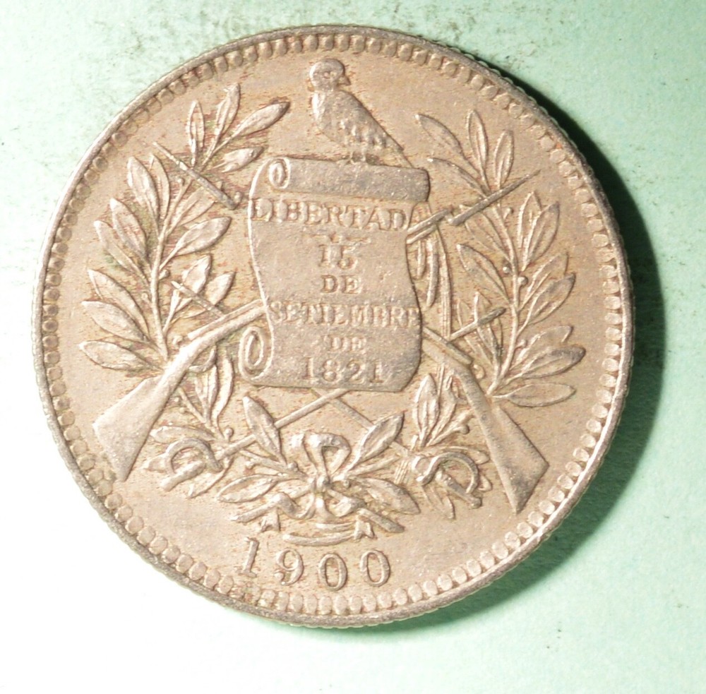 Guatemala 1 Real 1900 - InvD-275