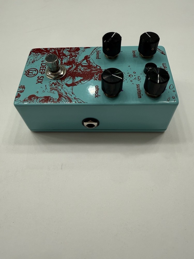 Walrus Audio Deep Six V1 Compressor Sustainer Compression Guitar Effect Pedal