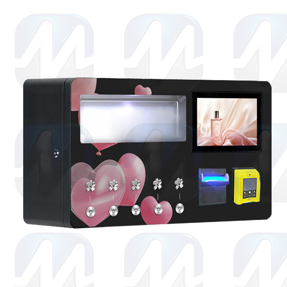 Wall Mounted Smart Operated Perfume Spray Vending Machine With Card Reader