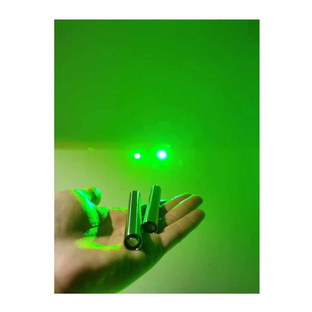 Focusable 555nm Brass DPSS Laser Module Survival and Rescue Indication Module