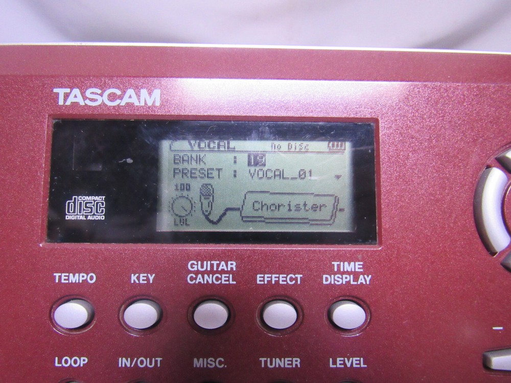 TASCAM CDGT2 Portable CD Guitar Trainer