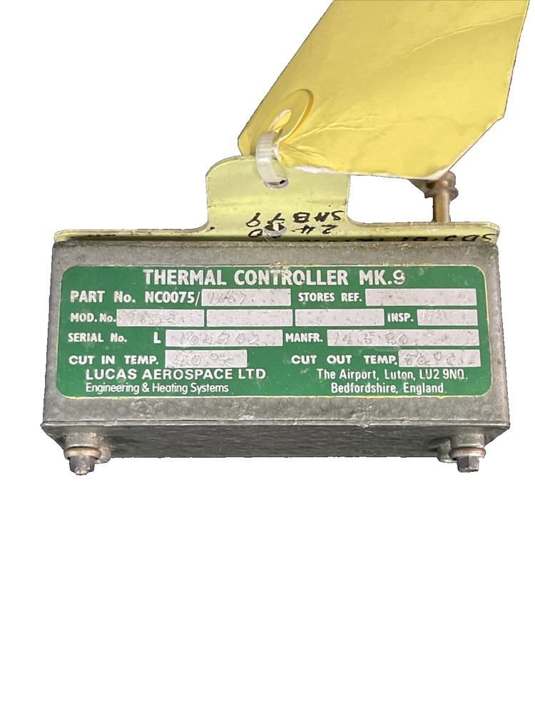 Aircraft Thermal Controller NC0075 /1107