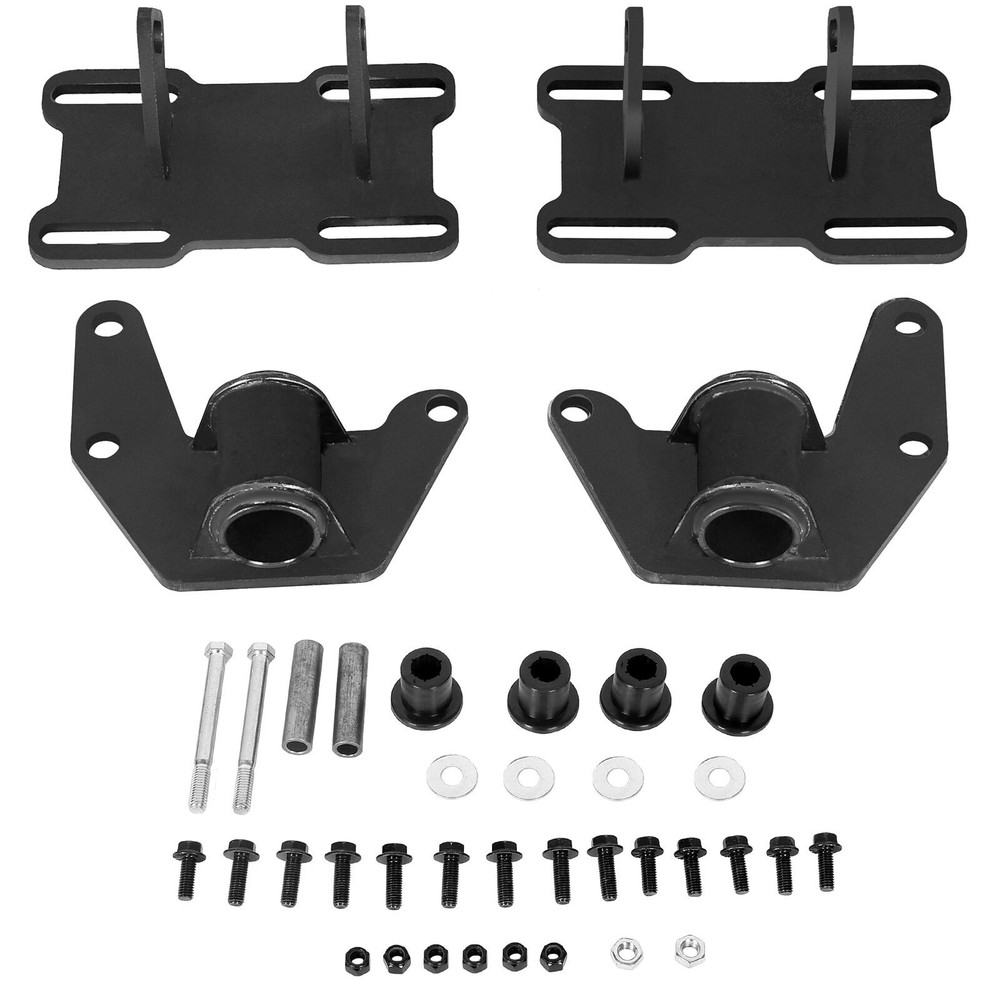 LS Conversion Engine Swap Mounts Adjustable w/ Hardware For GM Body 1978-1988