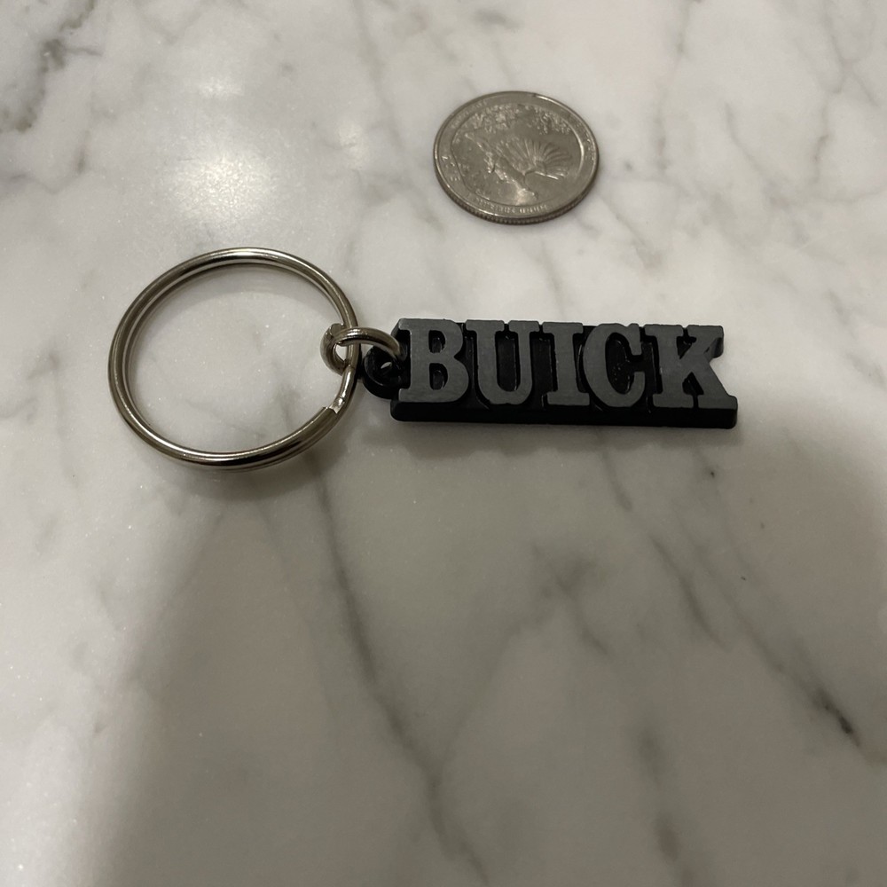 VTG NOS Metal Buick Key Ring