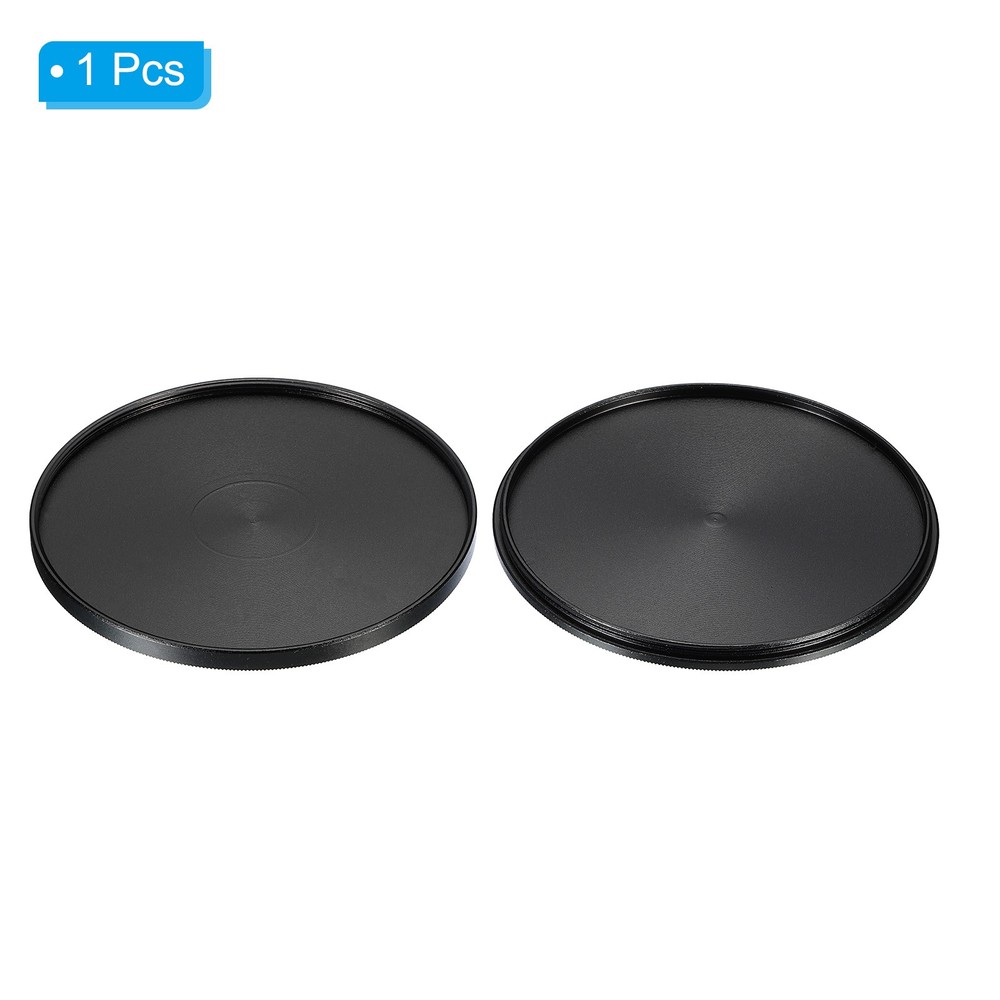 72mm Lens Filter Stack Cap Aluminum Alloy Circular Filter Stacks Black