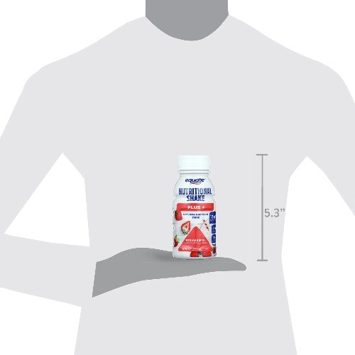 Equate Nutritional Shake Plus, Strawberry, 8 fl oz, 24 Count