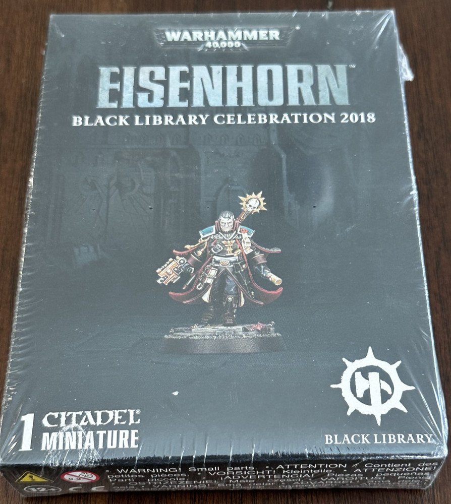 Warhammer 40K - Eisonhorn Black Library Celebration 2018 Games Workshop NIB