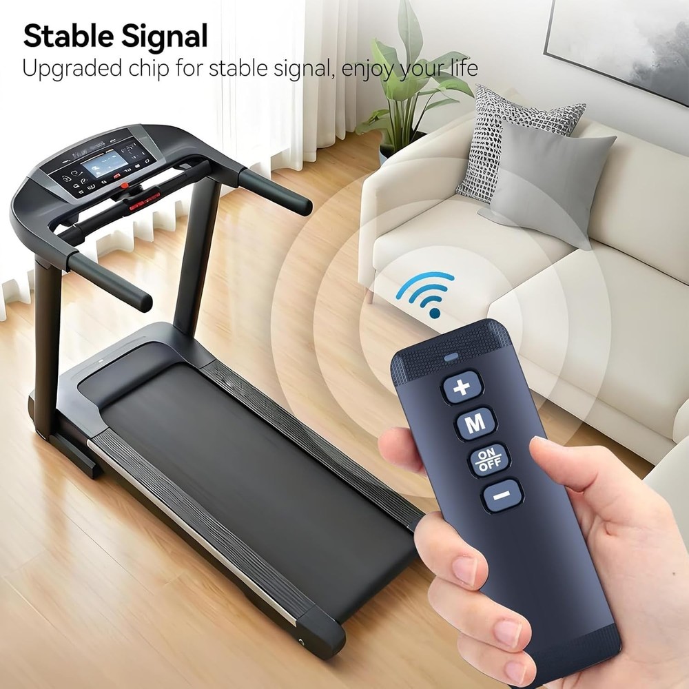 Infrared Remote Control Replacement for Q1 Walking Pad - Simple Ergonomic Design