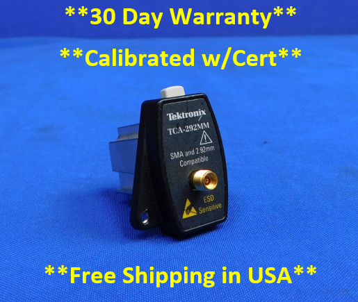 Tektronix TCA-292MM Tekconnect Adapter (Missing Screw)