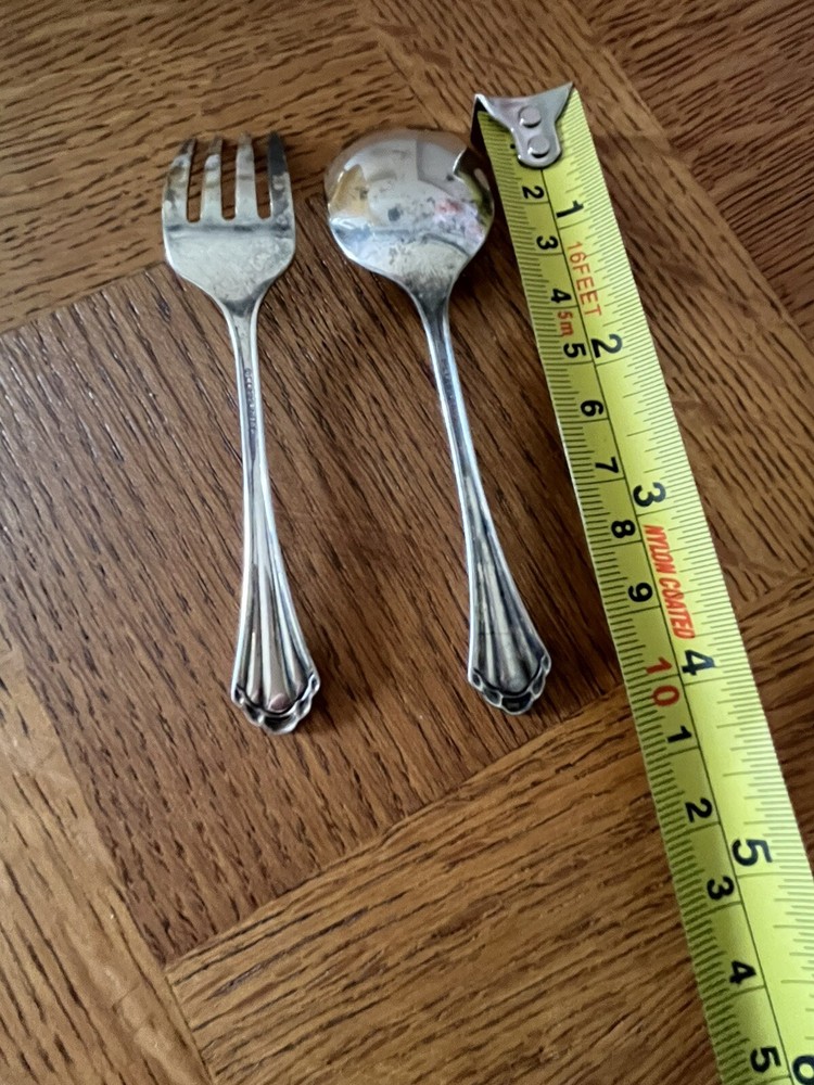 VTG Oneida Community Silverplate Fork and Spoon Set
