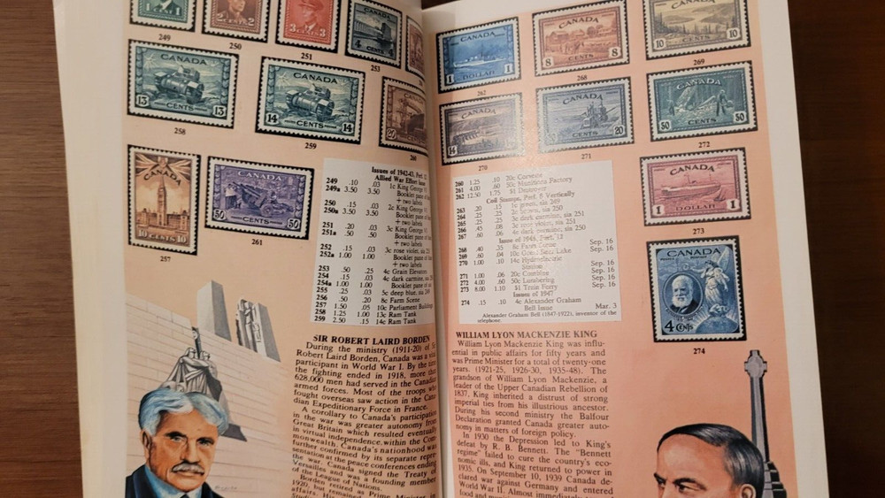 Canada Stamps and Stories Paperback Vintage 1972